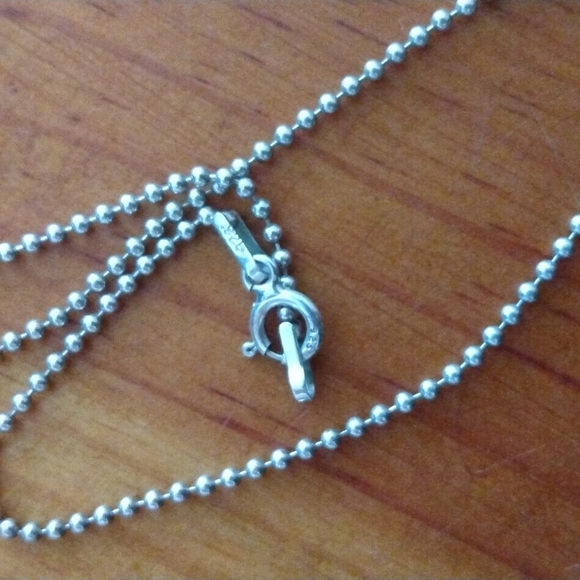 925 August girl pendant in sterling silver - Picture 2 of 3